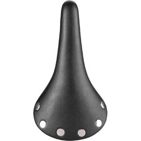 ROCKBROS Bike Seat, Vintage Bicycle Seat, Waterproof Bike Saddle, Comfortable Bike Seat for Men & Women, Classic Lite Bike Seat Replacement Suitable for City Cycling