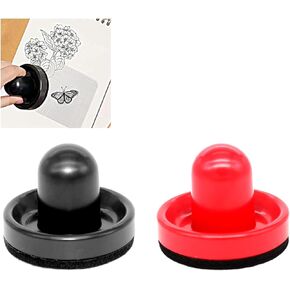 2 Pcs Rubber Stamps for Crafting Pressure Tools Stamp Stamping Platform Embossing Tools Making Stamp Platform Precision Stamp Hand Presses for DIY Scrapbooking Crafts in Kuwait