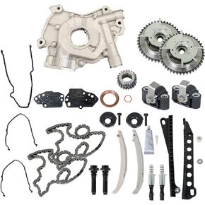 labwork Timing Chain Kit with Oil Pump TK4173VVT Replacement for 2004-2014 Ford Expedition F150 Lincoln Navigator