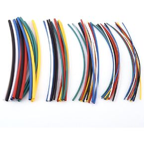 70Pcs Heat Shrink Tubing Assortment Kit 5 Sizes 2:1 Halogen- Shrinking Tube Wrap Cable Sleeve Shrinkabl Tube Set for Garages, Auto Electricians, Mechanics