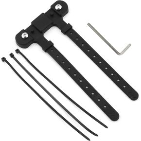 Bike Bottle Cage Mounting Base Black Tup Non-Hole Mounting Clip with Screw Wrench MTB Bike Kettle Stand Base Widely Use On Handlebar/Seatpost Tube/Frame