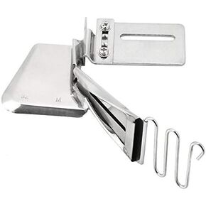 Overlock Binding of Curve Edge Folder Overlock Hemmer Industrial Sewing Machine Binding Attachment Folder
