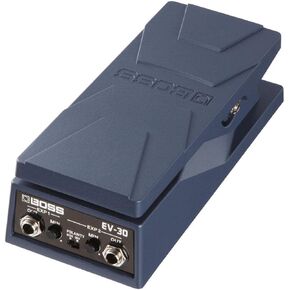 BOSS Ev-30 Dual Expression Pedal, Space-Saving Expression Pedal with A Rugged Die-Cast Aluminum Body