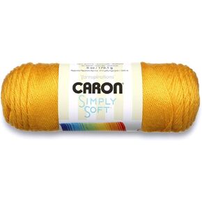 Caron Simply Soft Yarn, Gold