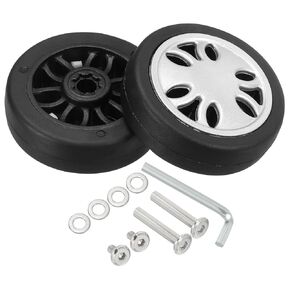 PATIKIL Replacement Luggage Suitcase Wheels Repair Kit, 51mmx15mm Wear-Resistant & Mute 360 Swivel Caster Wheels in Saudi Arabia