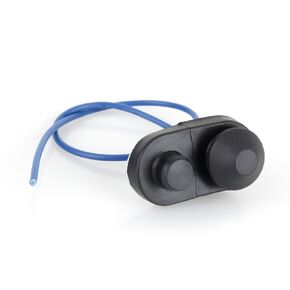 Car Door Light Switch- Vehicle Interior Door Lamp Switch Button Black