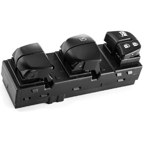 مفتاح التحكم الرئيسي في نافذة الطاقة، مفتاح النافذة الرئيسي لجانب السائق الأيسر الأمامي مناسب لنيسان باثفايندر ألتيما ليف جوك فرونتير تيدا روج سنترا 2013-2018، 25401-3TA5A، 25401-3SH1A، 25401-3NF0A in Kuwait