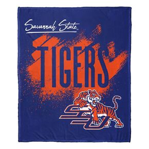 Northwest NCAA Savannah State Tigers Unisex-Adult Silk Touch Throw Blanket, 50" x 60", School Tradition