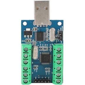 Pomya USB Interface, ADC Module Module 10 Channel 12Bit AD Sampling Data Acquisition STM32 UART Communication ADC Module