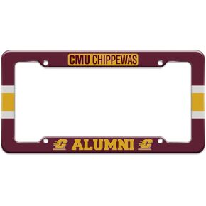 Central Michigan University Alumn License Plate Tag Frame