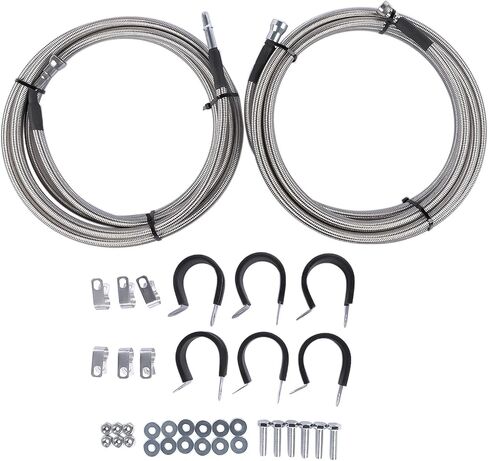 Fuel Line Kit Replacement for Chevy Cobalt HHR 2005-2010 Pontiac G5 2007-2010 Saturn Ion 2003-2007 QFF0015SS in Saudi Arabia