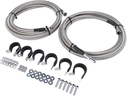 Fuel Line Kit Replacement for Chevy Cobalt HHR 2005-2010 Pontiac G5 2007-2010 Saturn Ion 2003-2007 QFF0015SS in Saudi Arabia