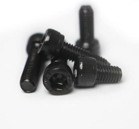 M6 x 30mm Socket Head Cap Screws Bolts 12.9 Grade Alloy Steel Fully Threaded, M6 x 30mm(25PCS) in Saudi Arabia