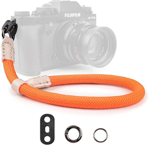 VOVMOEYA Rope Camera Wrist Strap for Sony Fujifilm Nikon Canon DSLR - Hand Strap - Blue in Saudi Arabia