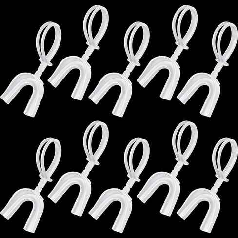 Dunzy 10 Pcs Strapped Mouth Guard Sports Mouthguard with Strap Adult Youth Kids Football Mouthpiece Mouth Protector for Boxing Basketball Lacrosse Hockey Taekwondo (Black,Youth) in Saudi Arabia
