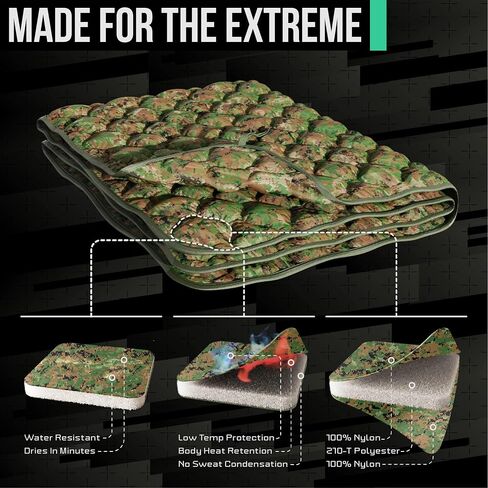 Woobie Blanket Poncho Liner Army & Military Blanket | Insulated Thermal Camping Blanket | USGI, Waterproof Army Gear & Military Gear in Saudi Arabia