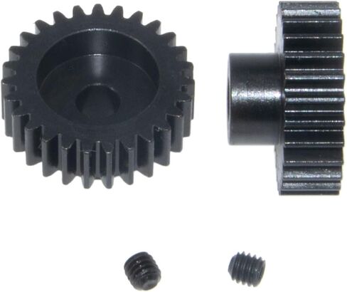 27T Pinion Gear Motor Gear Compatible with Traxxas UDR Unlimited Desert Racer Parts 5647 32P 0.8M 5mm Shaft Hard Steel Upgrade 2Pcs(27T) in Saudi Arabia