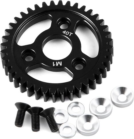 Carbon Steel 1M 36T 38T 40T Main Spur Gear for 1/8 Tra-xxas Revo 2.5 3.3 Upgrade Parts (38T) in Saudi Arabia