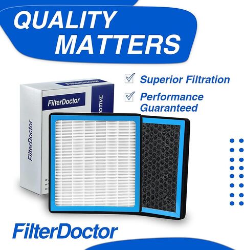 فلتر هواء المقصورة HEPA متوافق مع Buick Enclave كاديلاك إسكاليد شيفروليه سيلفرادو جي إم سي سييرا | 2013-2022 | 13356914 in Kuwait