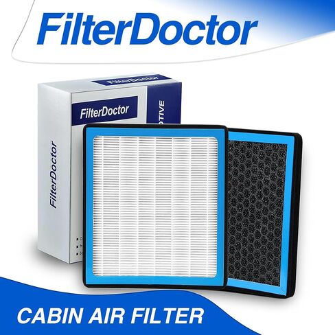 فلتر هواء المقصورة HEPA متوافق مع Buick Enclave كاديلاك إسكاليد شيفروليه سيلفرادو جي إم سي سييرا | 2013-2022 | 13356914 in Kuwait