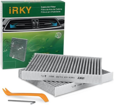 6021C(CF11176) Cabin Air Filter with Activated Carbon Compatible with Ford Explorer Flex Police Interceptor Sedan/Utility Taurus Lincoln Mks/Mkt in Saudi Arabia