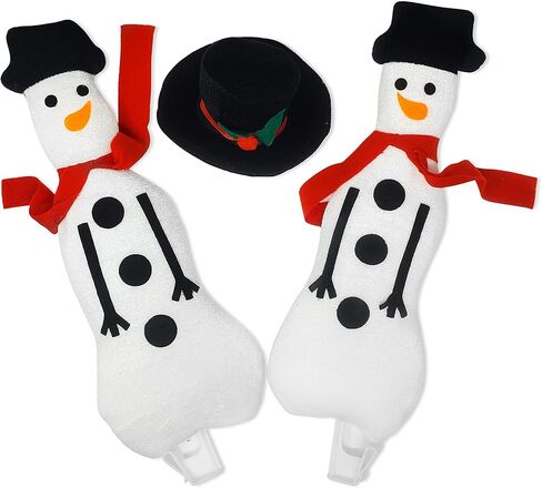 KOVOT Candy Cane Car Decoration Set: Includes Candy Canes for Windows and a Candy Nose in Saudi Arabia