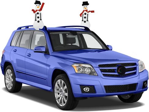 KOVOT Candy Cane Car Decoration Set: Includes Candy Canes for Windows and a Candy Nose in Saudi Arabia