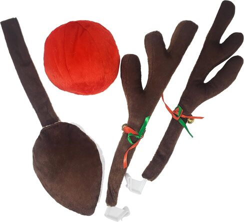 KOVOT Candy Cane Car Decoration Set: Includes Candy Canes for Windows and a Candy Nose in Saudi Arabia