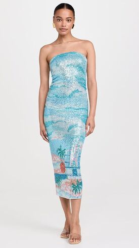 Women's Ocean Front Walk Tube Dress in Saudi Arabia