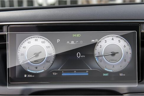 SXCY لـ 2022 2023 2024 Hyundai Tucson/Santa Cruz واقي شاشة 10.25 بوصة لـ 2023 2024 Hyundai Tucson SE/SEL/XRT/N Line/ملحقات محدودة 2024 Tucson/Santa Cruz Instrument Display Screen in Saudi Arabia