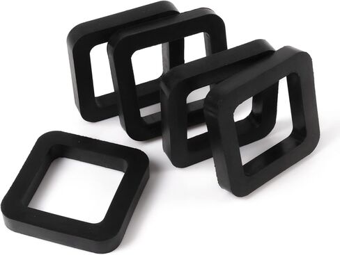 Singaro 5 حزمة 2 بوصة عقبة استقبال وسادة كاتم للصوت لتركيب الكرة قابل للتعديل لإلغاء الضوضاء، واستقبال السيارة وصلة جر مع ملحقات توسيد لاستقبال وصلة مقطورة 2 بوصة in Kuwait