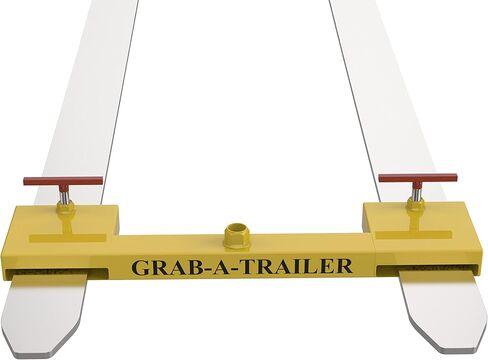 وصلة وصلة وصلة وصلة وصلة المقطورة للرافعة الشوكية Grab-A-Trailer لمحول وصلة وصلة شوكة البليت المزدوجة. ملحقات الرافعات الشوكية. مرفق انزلاقية التوجيه. الانزلاق على محول وصلة الجر للرافعات الشوكية. in Saudi Arabia