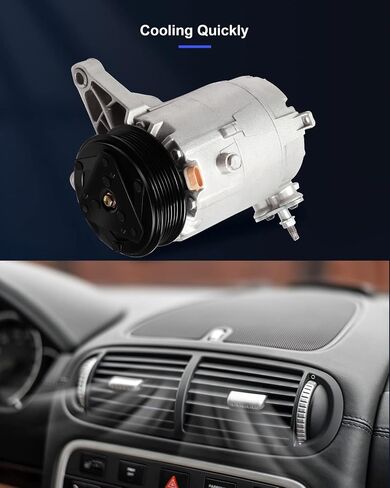 ECCPP AC Compressor 2006-2007 for Ch-evrolet Monte Carlo 3.5L 2006-2011 for Ch-evrolet Impala 3.5L CO 21471LC Air Conditioning Compressor in Saudi Arabia