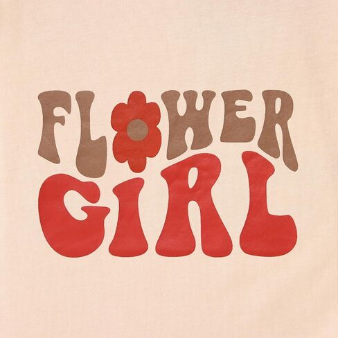 Toddler Baby Girls Flower T Shirt Cute Flower Girl Letter Print Short Sleeve Shirt Summer Cotton Tee Tops in Saudi Arabia