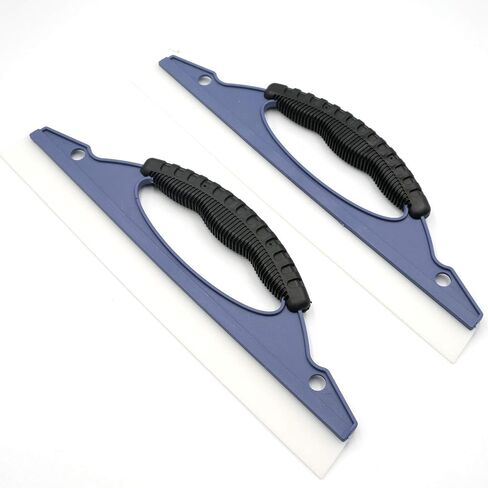 2 قطعة أدوات تنظيف زجاج السيارة مجفف تلقائي دش سيليكون ممسحة تنظيف مكشطة in Kuwait