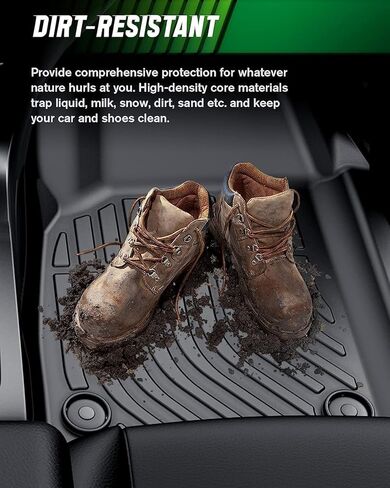 Floor Mats Fit for Nissan Rogue 2021 2022 2023 2024 (No Sport Models), Car Mats All Weather Custom Floor Liners Full Set, TPE Car Accessories NOT Fit Rogue Sport Odorless Non-Slip in Kuwait