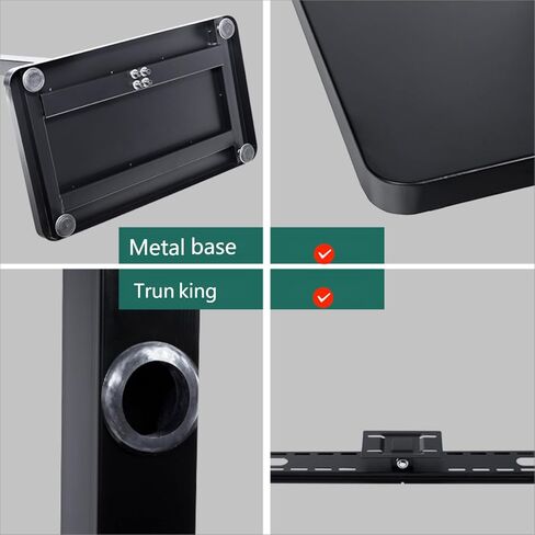 حامل تلفزيون أرضي لتلفزيون LCD LED 4K مسطح منحني مقاس 32-65 بوصة - حامل تلفزيون أرضي دوار للزاوية وغرفة النوم، وإدارة الكابلات، يمكن أن يدعم حوالي 100 رطل - حامل تلفزيون أرضي عالي التحمل، الحد الأقصى 600 × 400 مم. in Kuwait