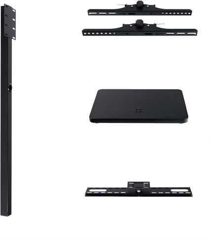 حامل تلفزيون أرضي لتلفزيون LCD LED 4K مسطح منحني مقاس 32-65 بوصة - حامل تلفزيون أرضي دوار للزاوية وغرفة النوم، وإدارة الكابلات، يمكن أن يدعم حوالي 100 رطل - حامل تلفزيون أرضي عالي التحمل، الحد الأقصى 600 × 400 مم. in Kuwait