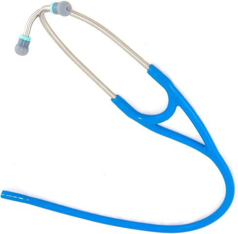 Replacement Tube (Dual Lumen binaurals) fits All Leading Brand Single-Head Cardiology Stethoscopes T72 Black in Kuwait