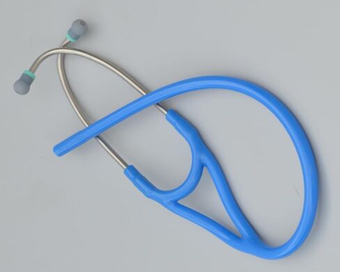 Replacement Tube (Dual Lumen binaurals) fits All Leading Brand Single-Head Cardiology Stethoscopes T72 Black in Kuwait