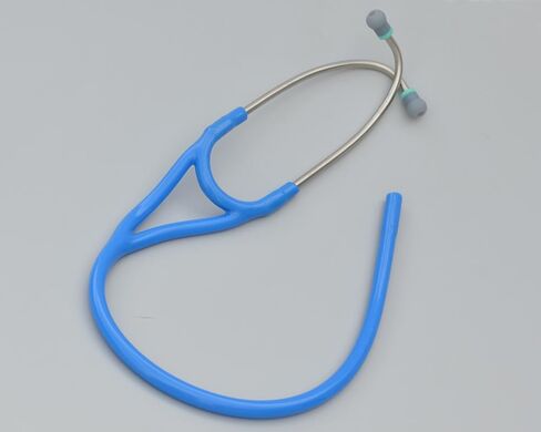 Replacement Tube (Dual Lumen binaurals) fits All Leading Brand Single-Head Cardiology Stethoscopes T72 Black in Kuwait