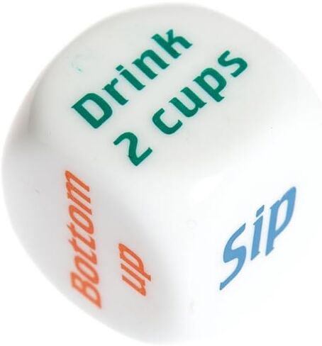 (3 pcs) Drinking Dice Game, Bar Turnt Drunk Frenzy Party in Saudi Arabia