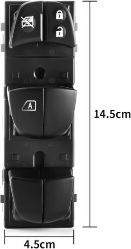 مفتاح التحكم الرئيسي في نافذة الطاقة، مفتاح النافذة الرئيسي لجانب السائق الأيسر الأمامي مناسب لنيسان باثفايندر ألتيما ليف جوك فرونتير تيدا روج سنترا 2013-2018، 25401-3TA5A، 25401-3SH1A، 25401-3NF0A in Kuwait