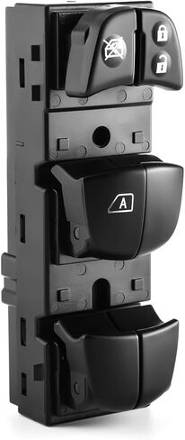 مفتاح التحكم الرئيسي في نافذة الطاقة، مفتاح النافذة الرئيسي لجانب السائق الأيسر الأمامي مناسب لنيسان باثفايندر ألتيما ليف جوك فرونتير تيدا روج سنترا 2013-2018، 25401-3TA5A، 25401-3SH1A، 25401-3NF0A in Kuwait