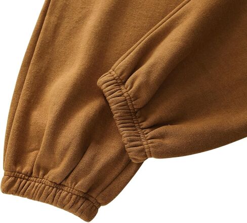 Amazhiyu Womens Fleece High Waisted Sweatpants Drawstring Lounge Joggers Pants in Saudi Arabia