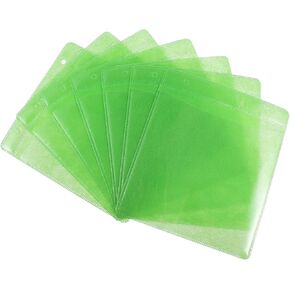 BESPORTBLE 200pcs Plastic CD DVD Sleeves 12cm Storage Bags Portable Media Organizer for Car and Home Sturdy Pp Material Random Color in Kuwait