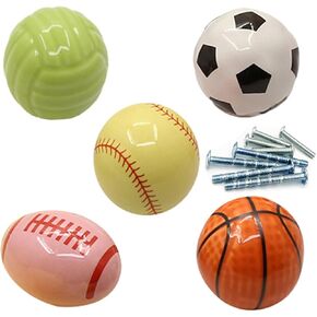 YOUYOUULU 5Pcs Cute Animal Knobs Kids Handles Ceramic Knobs Children's Room Door Nursery Cupboard knobs Lovely Cabinet pulls Drawer knob for Kids, with Screws in Kuwait