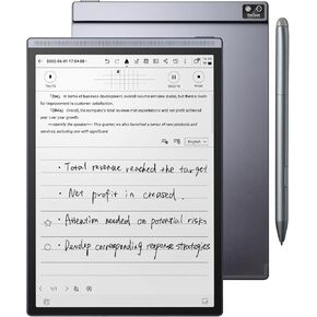تابلت AINOTE Air 2، 8.2 بوصة بتقنية AI E Ink Tablet، تابلت ذكي لتدوين الملاحظات الورقية مع قلم وإضاءة قابلة للتعديل، نسخ متعدد اللغات، إدارة جدول محاضر الاجتماعات in Kuwait