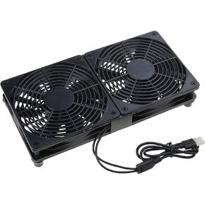 Compact 120mm Cooling Fan with USB Connection for Electronics, Server Racks, Networks Cabinets, and Laptop Overheating Video Equipment Fan in Kuwait