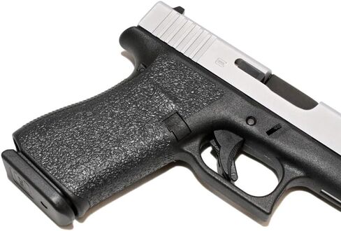 عبوتان من المقبض اللاصق المطاطي المتوافق مع Glock 43x & 48، لاصق قوي رفيع للغاية مع قبضة وراحة باللون الأسود in Kuwait